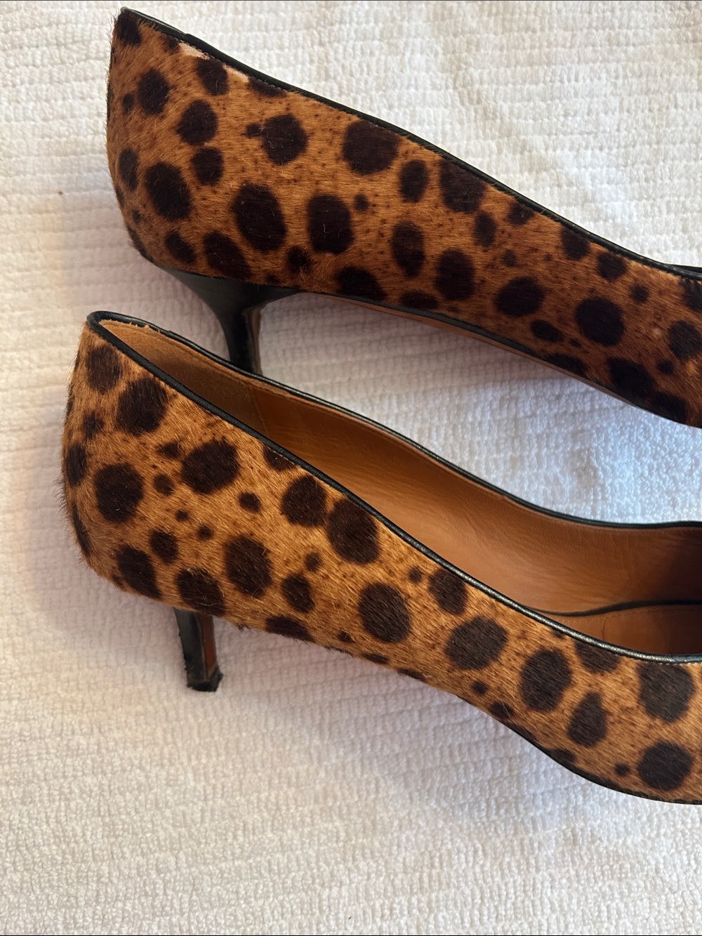 Givenchy Leopard-Print Pointed Toe Heels in Brown and Black - Picture 8 of 13